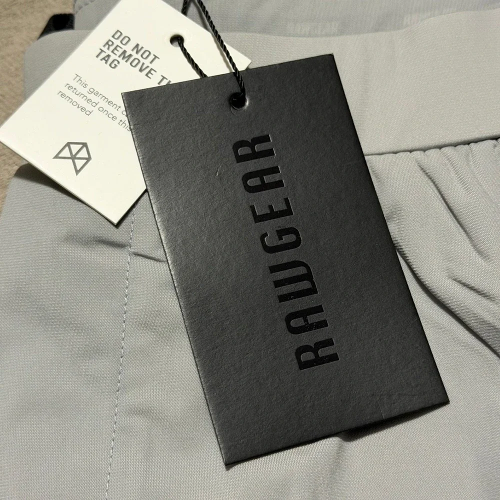 Rawgear Mens Model 204 Joggers Light Grey Athletic Training Pants Size M NEW